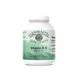 D3 5,000 IU + K2 Capsules